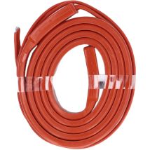 Ej.life 100 W Flexibles Heizband, Wasserdicht, Isoliert, Silikon, Frostschutz-heizband Für Rohre, Metall, Kunststoff, 25 X 1000 Mm, Ac 120 V