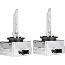 Phare au xénon, 2 pièces D1S 6000K 35W phare avant de voiture ampoules de remplacement de lampe au xénon - Ej.life