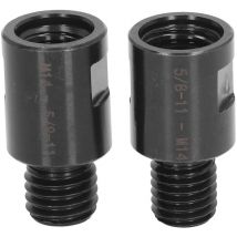 2PCS Adaptateur M10 Filetage Mâle à M14 Femelle pour Meuleuse Adaptateur Meuleuse d'angle Polisseuse Filetage Adaptateur de Foret de Base - Ej.life
