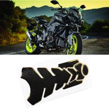 EJ.life 3D Moto Gas Oil Réservoir De Carburant Autocollant Pad Protecteur Décoration Fit pour Yamaha (BlackGold)
