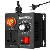 Ac 220V 5000W Régulateur de Tension réglable Contrôleur de Vitesse du Moteur Contrôleur de contrôle du Ventilateur - Ej.life