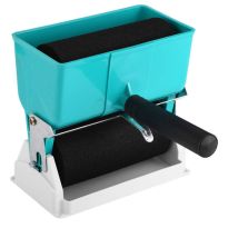 Ej.life - Applicateur de Colle Portatif Manuel Rouleau Adhésif Charpentier épandeur de Colle Distributeur Colleur pour le Travail du Bois(6 inch with