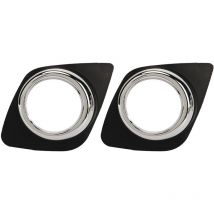 Cache Antibrouillard, 2 Pices pour RAV4 20092013 Cache Antibrouillard de Pare-chocs Avant 521280R040 Cache Antibrouillard de Voiture Accessoires