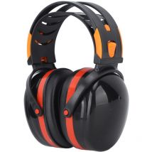 Ej.life - Cache-oreilles à Réduction de Bruit, Usure Confortable et Ergonomique, Protection Auditive à Rotation de 360 ​​degrés pour la Tonte (Noir