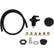 Ej.life - Commutateur de vanne d'arrêt de carburant de réservoir Petcock à 3 voies avec conduite de carburant pour Polaris atv Sportsman 335 325 330