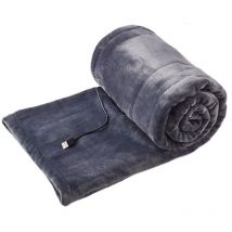 Ej.life - Couverture Chauffante Électrique, usb Plaid Chauffant Électrique, Couverture Chauffante de Flanelle, Lavable Châle de Couverture Chauffante
