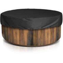 Ej.life - Couverture de Bain à Remous étanche Extérieur Portable Patio Rond Gonflable Bain à Remous Couverture de Spa Protecteur Baignoire Piscine