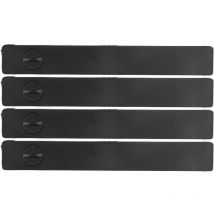 Jeffergarden 4-teilige Dachträger-Zierabdeckung passend für Ford Focus MK2 2005–2012 1339647 4M51-A504A00-AA