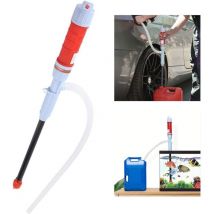 Ej.life - Electrique Pompe à Siphon de Transfert Batterie Liquide l'eau Pompe à Piles Tuyau de Siphon Essence Gaz Carburant Pompe Main Aspiration