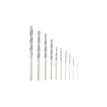 Ej.life - Ensemb de Forets à Pointe de Diamant 10pcs Forets Hélicoïdaux au Diamant 0,8-4,0 mm Forets Diamantés Mèche Set pour Pierres Précieuses