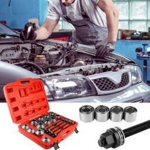 Ej.life - Kit de 36 Manchons de Presse Professionnels pour retirer Les bagues et Les Joints de roulements