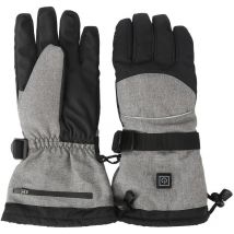Gants Chauffants, Gants de Moto Chauffants électriques, Gants Chauds d'hiver Imperméables pour Le Travail en Plein Air, Le Ski, Le Cyclisme - Ej.life