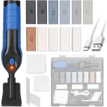 Kit réparation plan de travail stratifié, Reparation pvc vinyle Carrelage bois et plastique pour revêtement de sol, sol en vinyle, linoléum cire dure