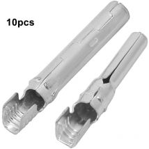 Ej.life - Kit de 10 pares de conectores solares, conector macho-hembra con núcleo interno, conector macho + hembra para paneles solares, accesorios