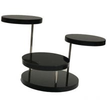 Ej.Life Mehrschichtiger Präsentationsständer, Stabiler, Eleganter, Dekorativer Runder Schmuckständer mit Modischem Aussehen für Ringe für Kekse