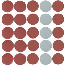 Papier à Poncer 25pcs Coloré 800 1000 1500 2000 3000 Mélanger Poncer Sander Disque Ponçage Papier Tampons Papier abrasif Ensemble de Ponçage pour le