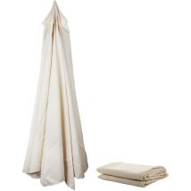 Ej.life - Parasol Extérieur 3M 8 Os côté Parapluie Loisirs Patio Parapluie Banane Parapluie Grand Soleil Parapluie Remplacement Parapluie sans