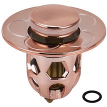 Ej.Life Pop-Up-Spülbeckenstöpsel aus Edelstahl, Universeller Ablassstopfen für Aufsatzwaschbecken, Badewannenstopfen – Perfektes