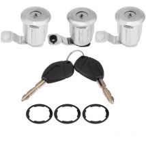 Pour peugeot partner Ensemble de Serrure de Porte de Voiture en Métal 252522 9170.G3 9170.CW Ensemble de Barillet de Serrure de Porte de Voiture avec