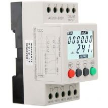 Ej.Life Relais protection tension JVR800-2 relais 3 phases séquence surveillance, Protecteur De Surtension,6A ,250VAC