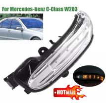 Remplacement étanche de clignotant de rétroviseur led pour MercedesBenz Classe c W203 4 portes 20042007 droite A2038201621 - Ej.life