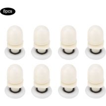 Roulette Porte Coulissante Douche, Rouleau de Porte de Douche, Coureurs de Porte Douche Coulissant Piste Roulement Salle Bains pour Pièces de
