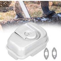 Ej.Life Schalldämpfer Auspuff, Schalldämpfer für Verschleißfester Gartenbedarf für 235E 240E für 235 236 240 für