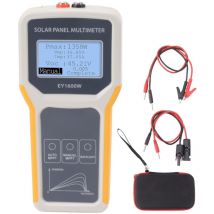Solarpanel Tester, EY1600W Photovoltaik Multimeter mit Hintergrundbeleuchtung, mppt Leerlaufspannungswerkzeug für Solar pv Tests für Autoboote