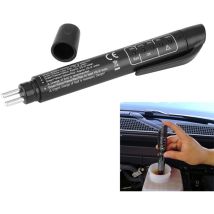 Ej.life - Stylo de contrle de qualité d'huile de testeur de liquide de frein numérique avec 5 lumières led pour DOT3 / DOT4 / DOT5