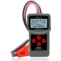Ej.life - Testeur de Batterie pour Auto Voiture 12V 40-2000 cca 3Ah-220Ah Testeur Alternateur Automobile pour Camion/Moto/ATV/SUV/Bateau/Yacht