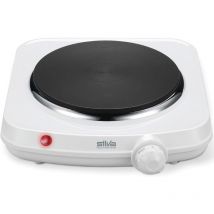 Silva Einzel-Kochplatte ek 1018 freistehend, weiß