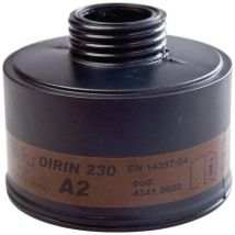 Ekastu Gasfilter Dirin 230 A2 f.Vollmaske gegen Dämpfe u.Gase DIN EN148-1