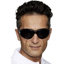 Ekastu 277 387 Lunettes de protection avec protection uv, avec protection anti-buée noir en 166-1 din 166-1