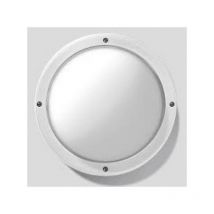 Prisma - Eko 26 wand- und deckenleuchte mit großem e27-anschluss aus geprÄgtem weißen technopolymer 300334