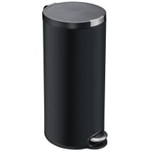 Poubelle à pédale Artistic 30 l Noir mat EKO
