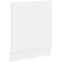 Eko White Frontblende für integrierten Geschirrspüler 60 Weiss matt Einbauküche