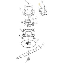 El 380 Li 36v Original Stiga Controller - 118206001/1