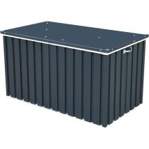 Tepro - Duramax - Arcón baúl - apolo 585 l - metal - color gris antracita - -