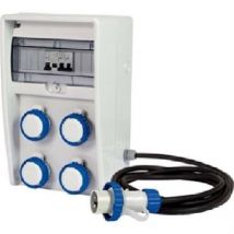 Fanton - Cuadro de distribución Ulisse con tomas cee e interruptores diferenciales 74320