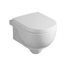 El18 e-line vaso sospeso bianco Coprivaso non incluso