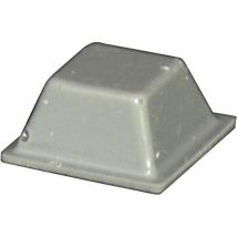 Pd2126g Gerätefuß Selbstklebend, Quadratisch Grau (l X B X H) 12.6 X 12.6 X 5.7 Mm 1 St. - Toolcraft