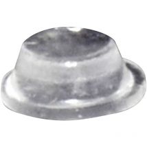 Toolcraft - PD2075C Gerätefuß selbstklebend, rund Transparent (ø x h) 8 mm x 3 mm 1 St.