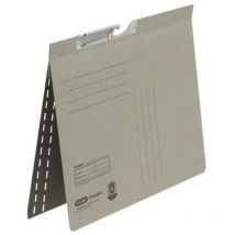 Elba - Pendelhefter din A4 320g/m² kaufmännische Heftung mit Organisationsaufdruck Manilakarton recycelt grau