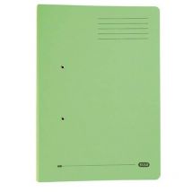 Spirosort Transfer Spring Files Recycled 315gsm Foolscap Green (Pack 25) 10 - Elba
