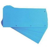 Oxford Trennstreifen Duo 400013889 160g Karton Blau 60 St./pack.