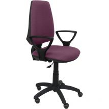 Stuhl Elche cp bali violett feste Armlehnen Parkettrollen