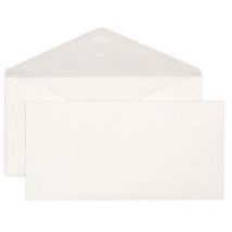 Elco - Briefumschlag Prestige din lang+ 229 x 114 mm (b x h) ohne Fenster 100g/m² mit gummierter Klappe Papier weiß 250 St./Pack.