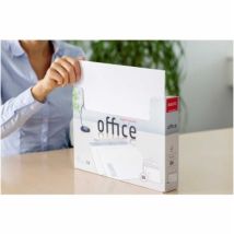 Versandtasche Office Din C4 324 X 229 Mm (b X H) Mit Fenster 120g/m² Mit Haftklebung Papier Hochweiß 50 St./pack.
