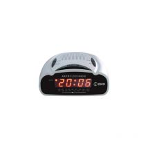 ELC016 Radio-Clock PD115, noir, 13.5 x 10 x 5cm - Elco
