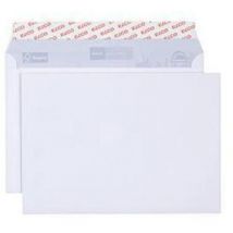 Elco - Versandtasche Proclima din C5 229 x 162 mm (b x h) ohne Fenster 100g/m² mit Haftklebung Papier 100 % recycelt ohne Fadenverstärkung hochweiß